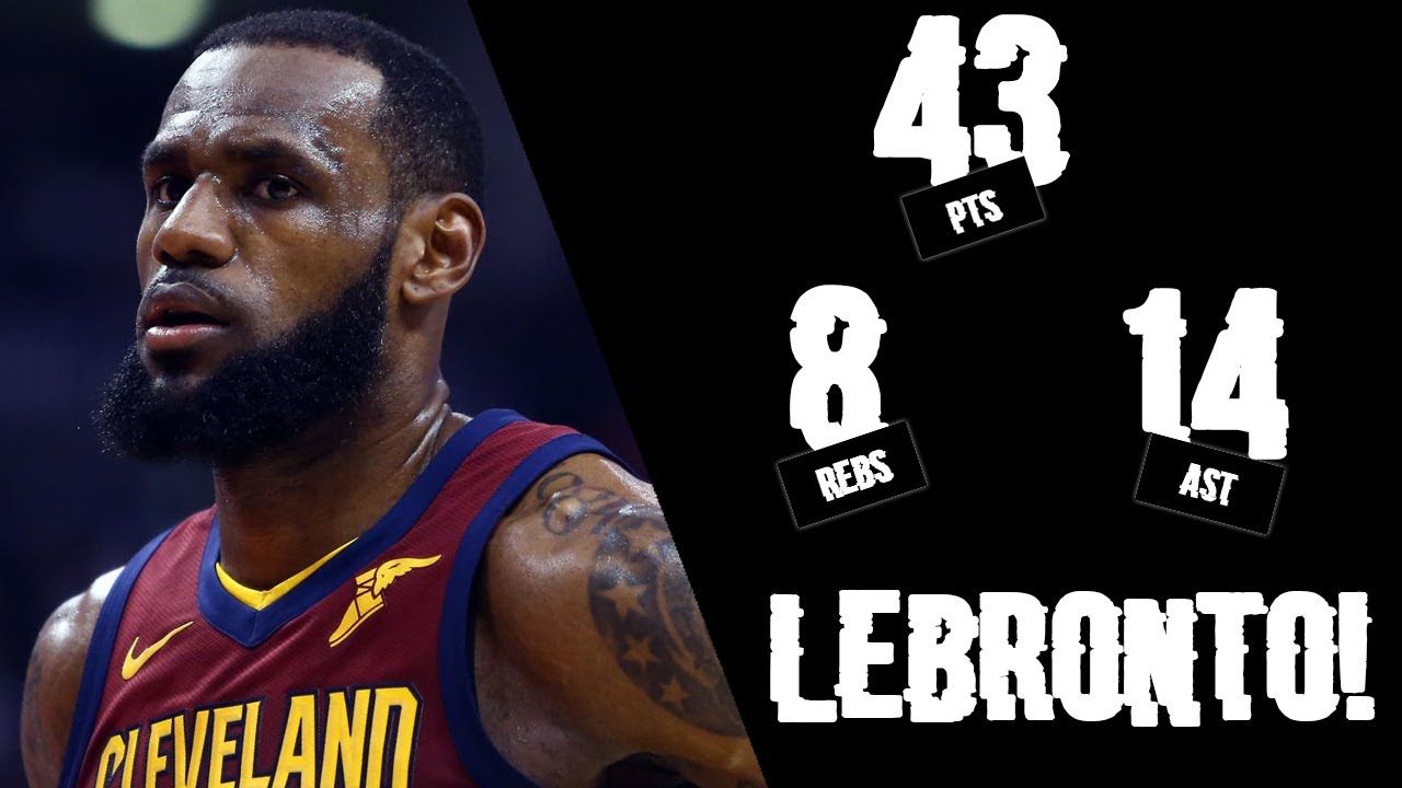 The Game LeBRONTO Was Created 2018 ECSF G2 - Bron With 43 Pts, 14 Asts, INSANE Shots!