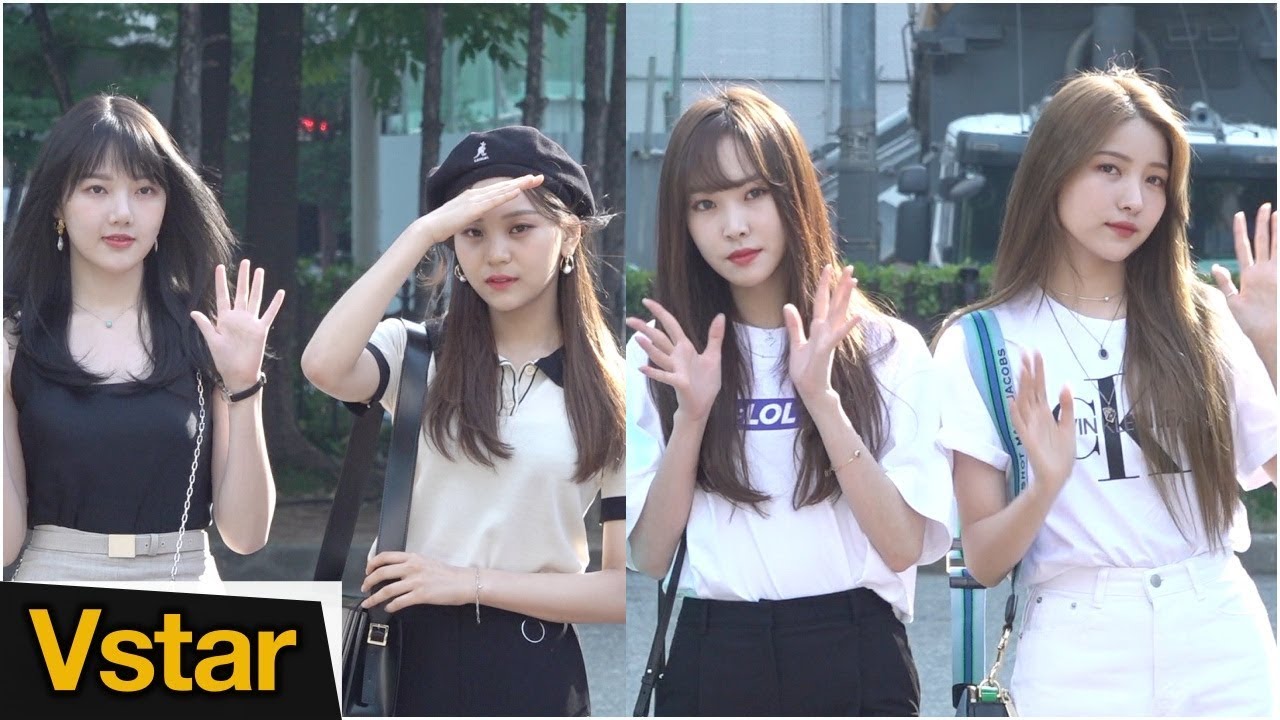 여자친구 (GFRIEND) 미모의 한계는 대체 어디까지..💝 (뮤직뱅크 출근길)