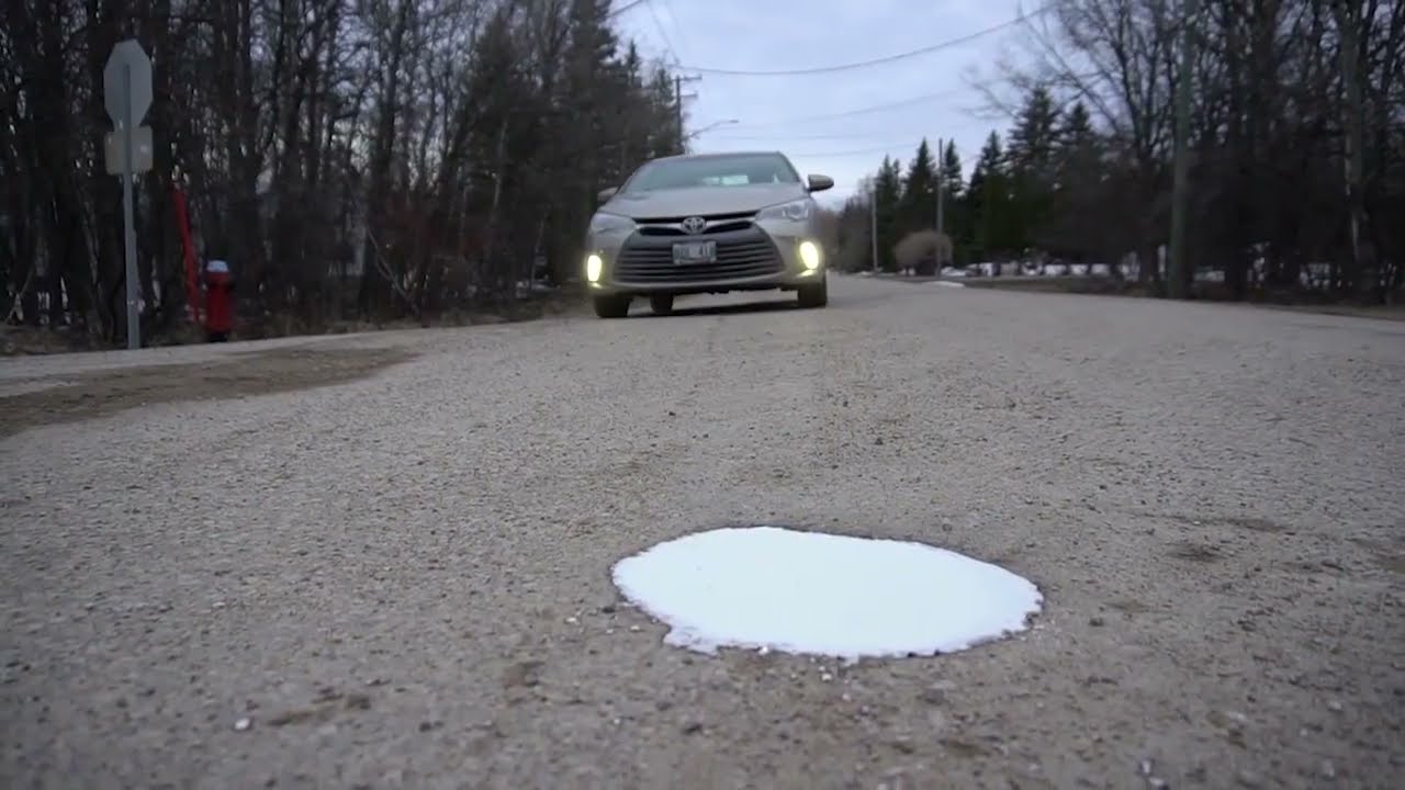 How To Fix A Pothole Using Non-Newtonian Fluid