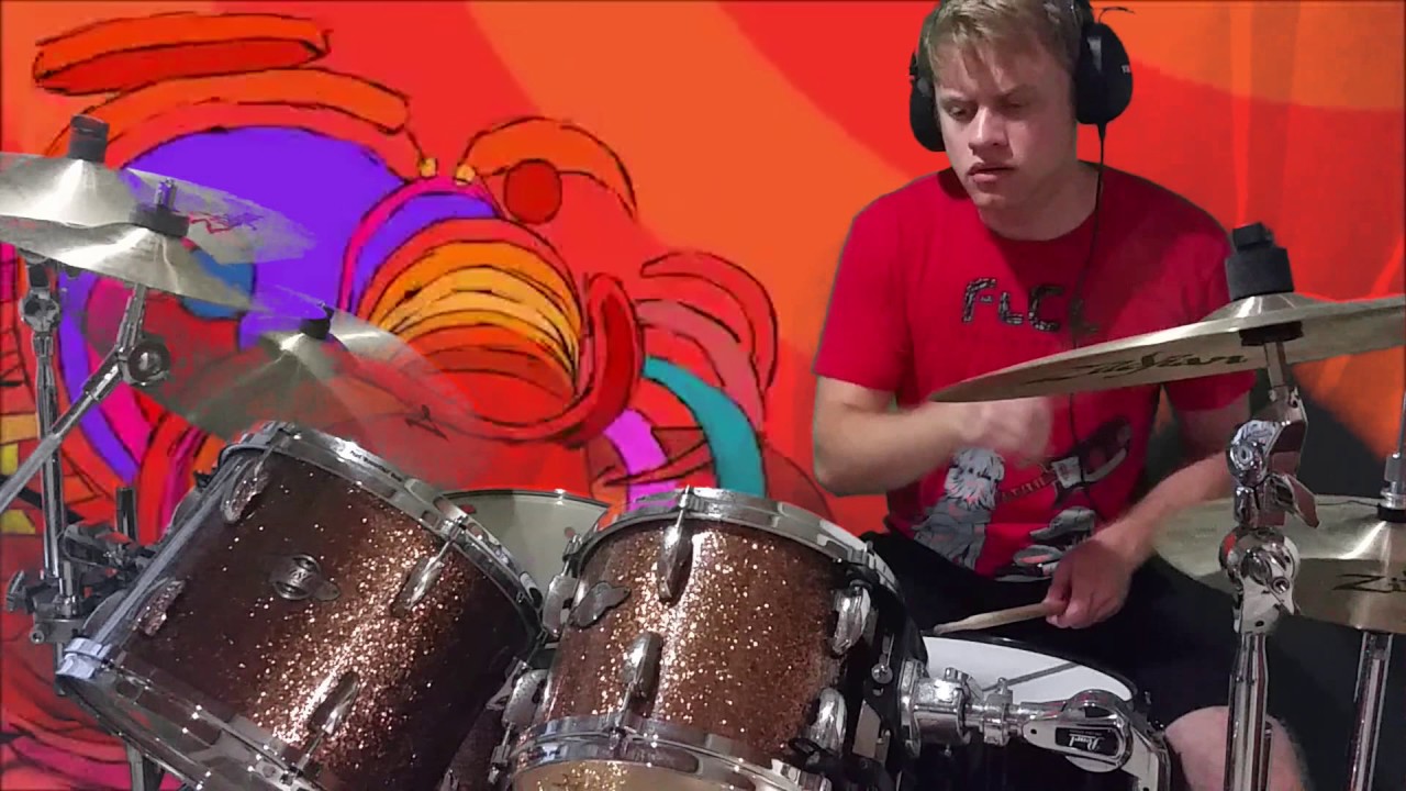 Jank - Alligator Drum Cover (Trippy Green Screen)