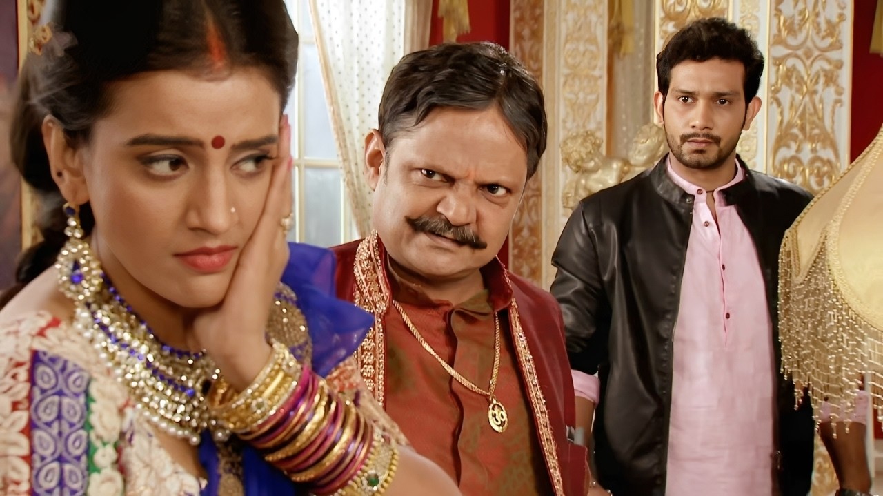 परेशान होकर ससुर ने मारा ज़ोरदार थप्पड़ ! SERVICE WALI BAHU | Drama Scene