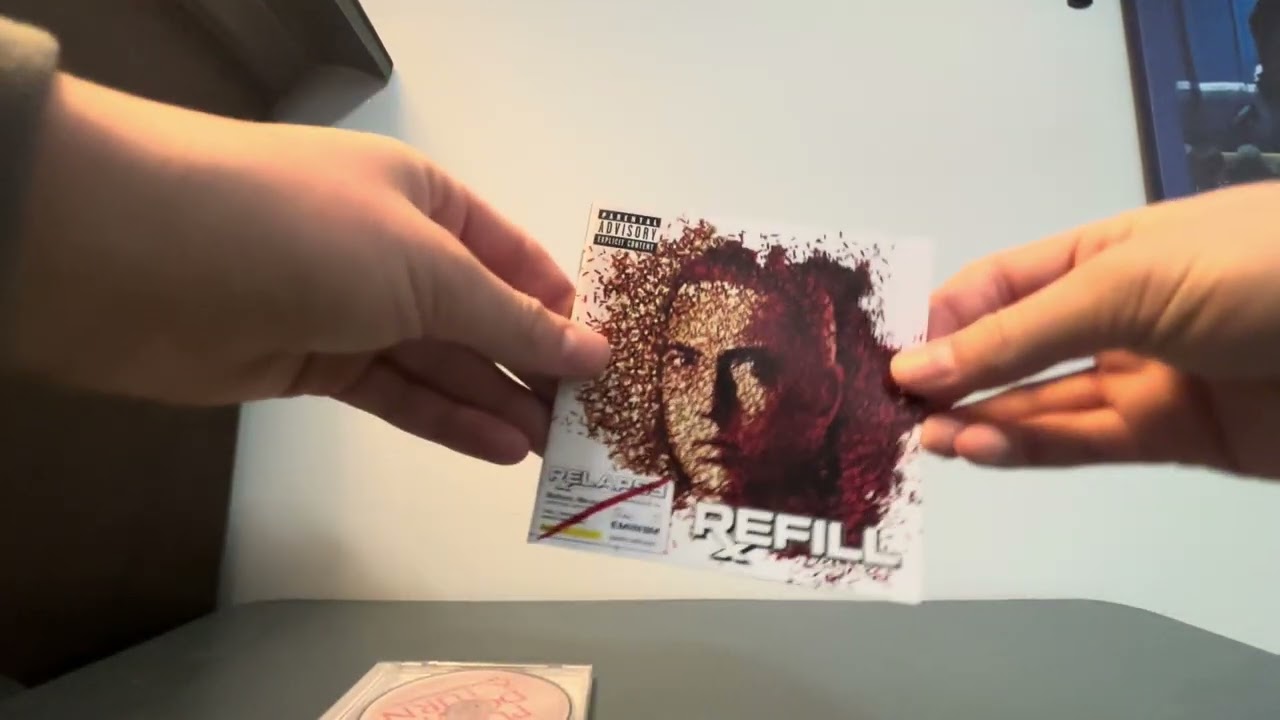 Relapse refill - Eminem cd unboxing