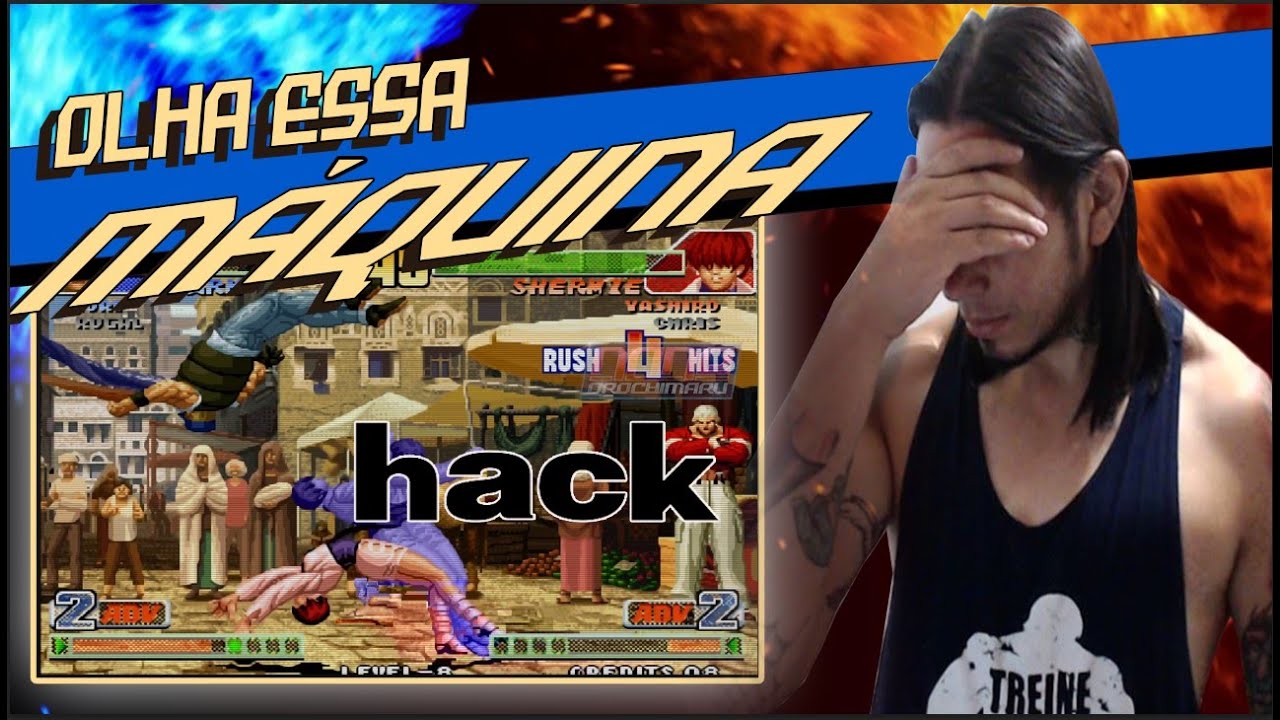 ►KOF 98 HACK►PRIMEIRO TIME JÁ DANDO RAGE OLHA ESSA SHERMIE KKKKKKKK (PARTE 1)