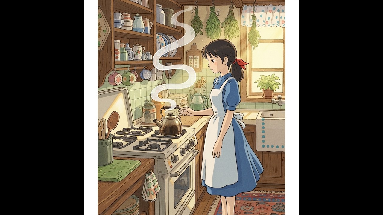 A Quiet Day at Home | Ghibli‑Style Slow Living