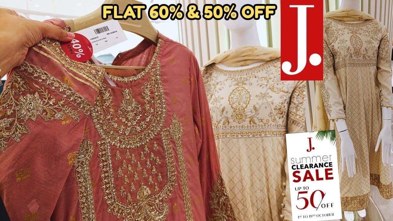 J.FLAT 60% & 50% OFF SALE 😱🔥 J. Summer Clearance Sale 2025 📣 j.sale 2025