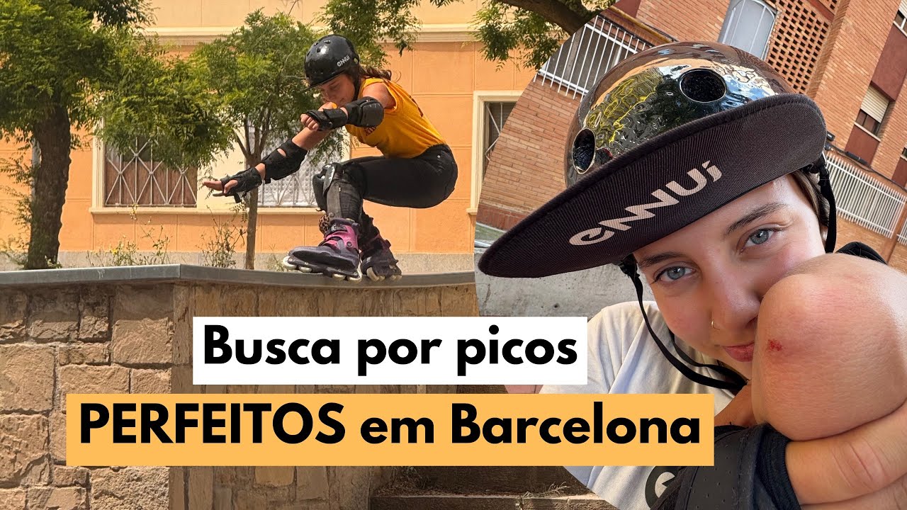 A BUSCA por picos em BARCELONA! Vlogs Zamba e Nick