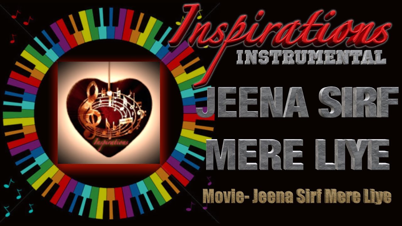 jeena sirf mere liye Instrumental on keyboard