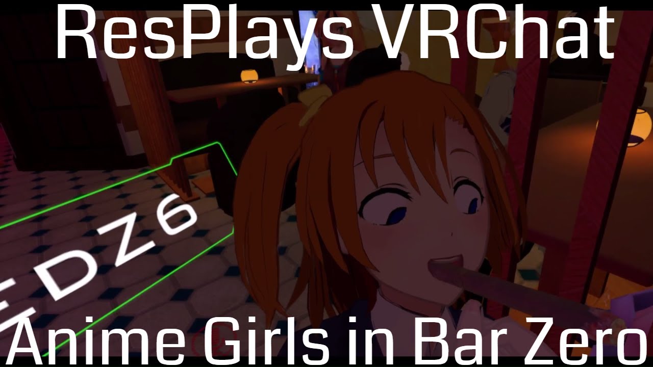 ResPlays VRChat: Anime Girl Abuses Fox in Bar Zero ( Richiie3 )