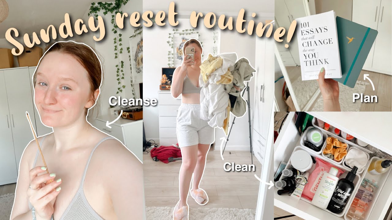 My Sunday reset routine 2022!
