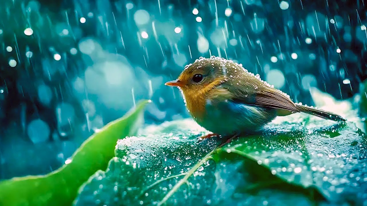 🌧Rain Sounds for Relaxing Sleep 🌛🌿 Healing Music