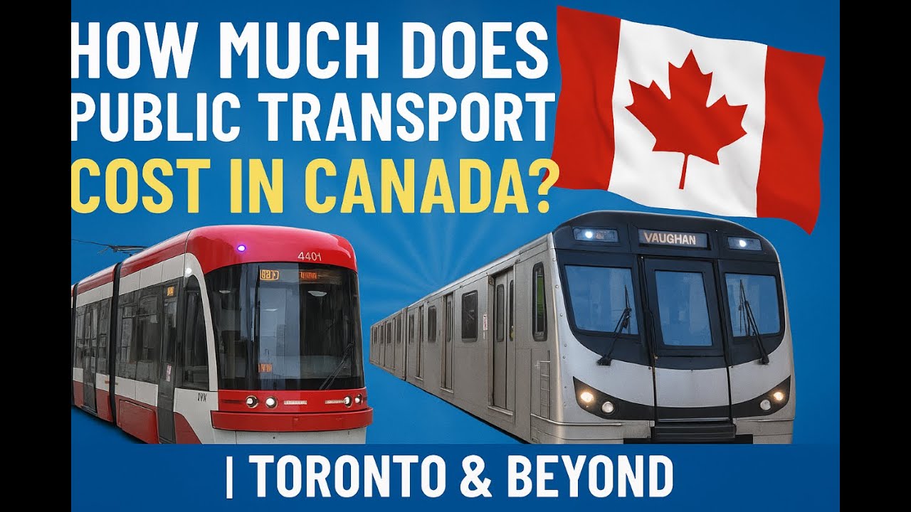 Public Transport Costs in Canada