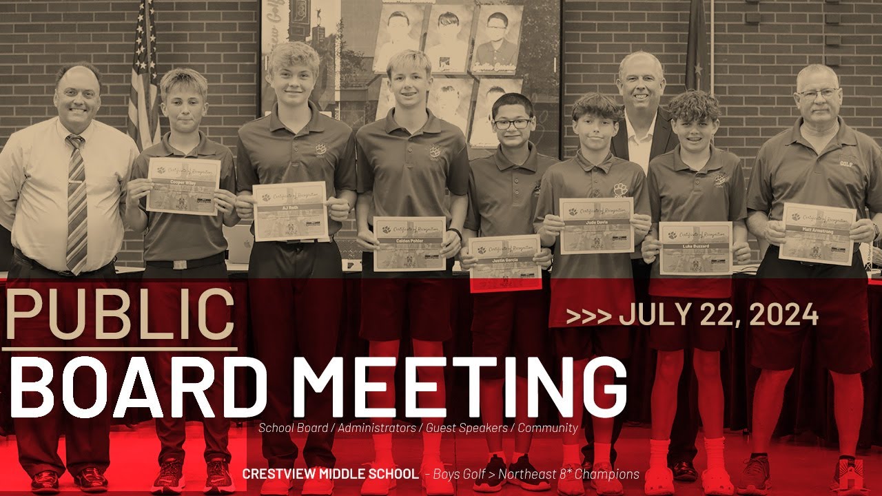 HCCSC Board Meeting - July 22, 2024