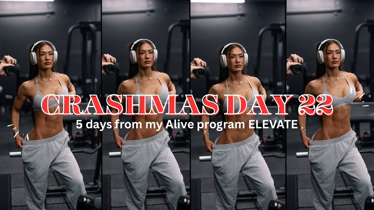 CRASHMAS DAY 22 | week of workouts, new years challenge 