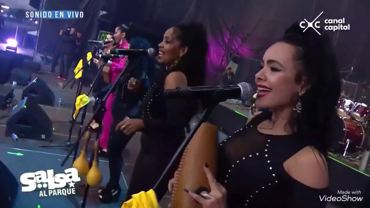 Yarima Blanco con Anacaona Festival Salsa al Parque Bogota 2019
