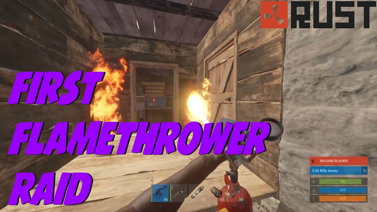 First Flame Raid &bull; Rust Funny Moments
