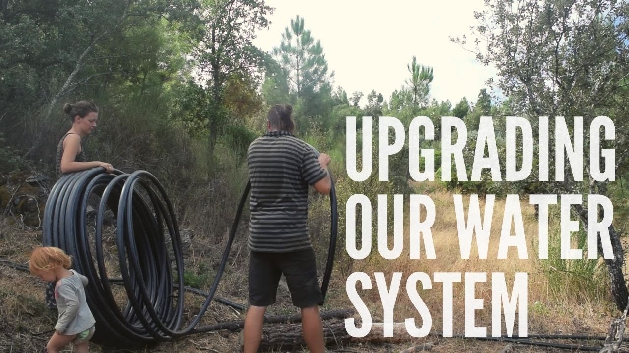 Upgrading our water system - Finally a new pump - Living off-grid in Central Portugal