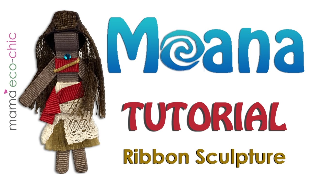 Tutorial Moana Ribbon Sculpture