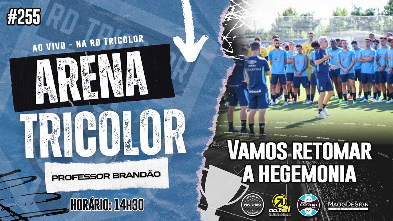AO VIVO | TRICOLOR PRONTO PARA SER CAMPEÃO | ARENA TRICOLOR #255