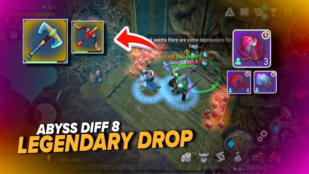 FROSTBORN | I Unlocked ABYSS Difficulty 8! 😱 (LEGENDARY WEAPONS REVEALED)