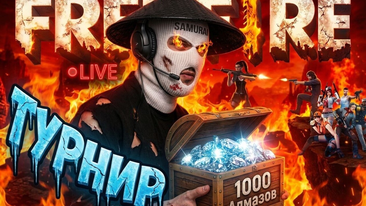🛑Cтрим №2 ТУРНИР НА 1000 АЛМАЗОВ  Free Fire x МАГИЧЕСКАЯ БИТВА ВАМ ПРИЯТНОГО ПРОСМОТРА