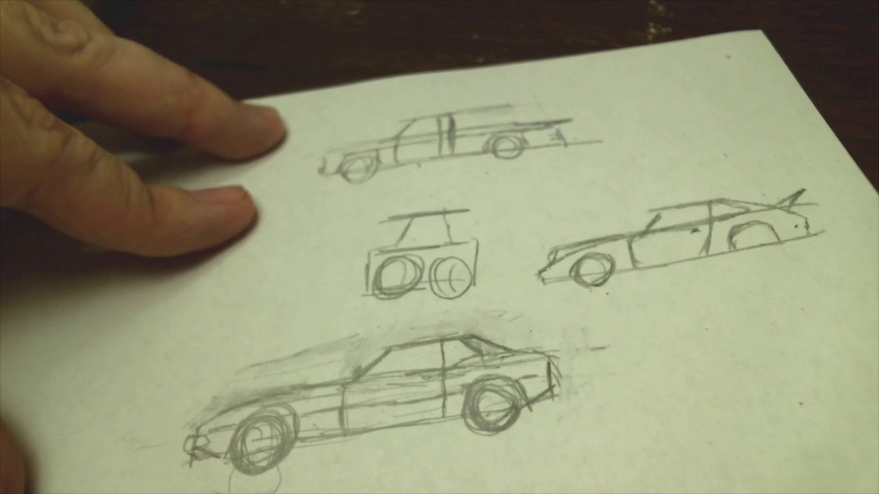 01 How to Draw a Car Profile