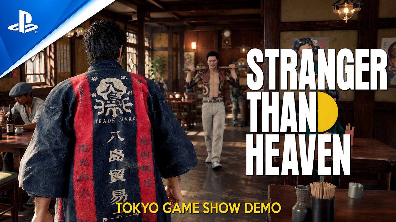 STRANGER THAN HEAVEN First Showbiz Gameplay Reveal | NEW Yakuza OPEN WORLD by Like A Dragon Creators