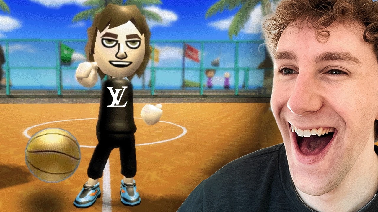 I used Pay to Win methods to win in Wii Basketball