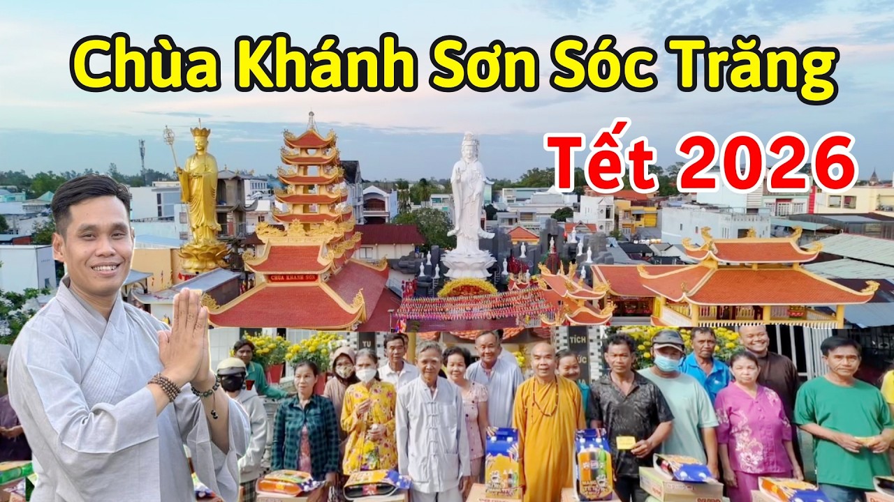 Chùa Khánh Sơn ở Sóc Trăng Chuẩn Bị Tết 2026 &Trao 300 Phần Quà Cho Bà Con Khó Khăn | SaLaTV