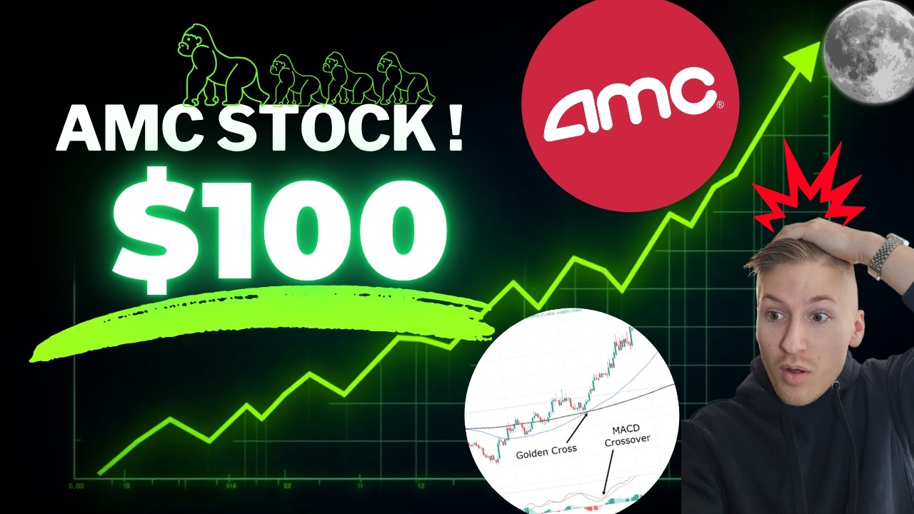 AMC STOCK OFFICAL GOLDEN CROSS! FIRST SINCE 2021!