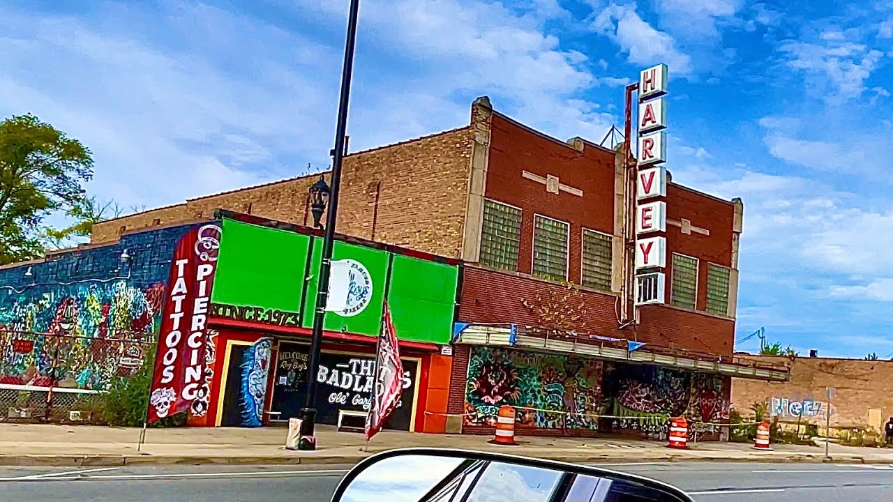 Merrillville, Indiana to Gary, Indiana Broadway Van Drive ~ Filmed Fall of 2023 #thesteelcitystorm
