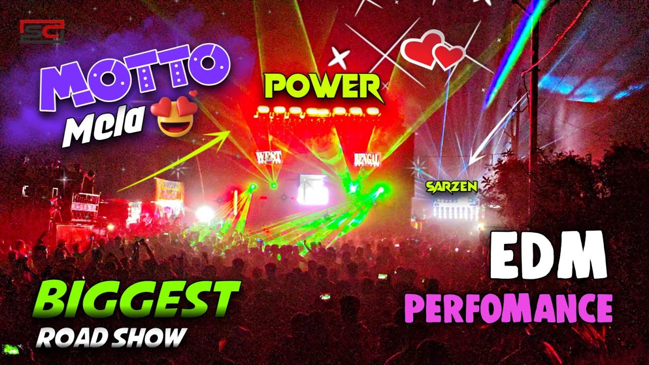 Power Music 💥 Motto Mela 💫 Big Level Road Show 🤩 2K26 Hindi Edm Perfomance 👍❤️