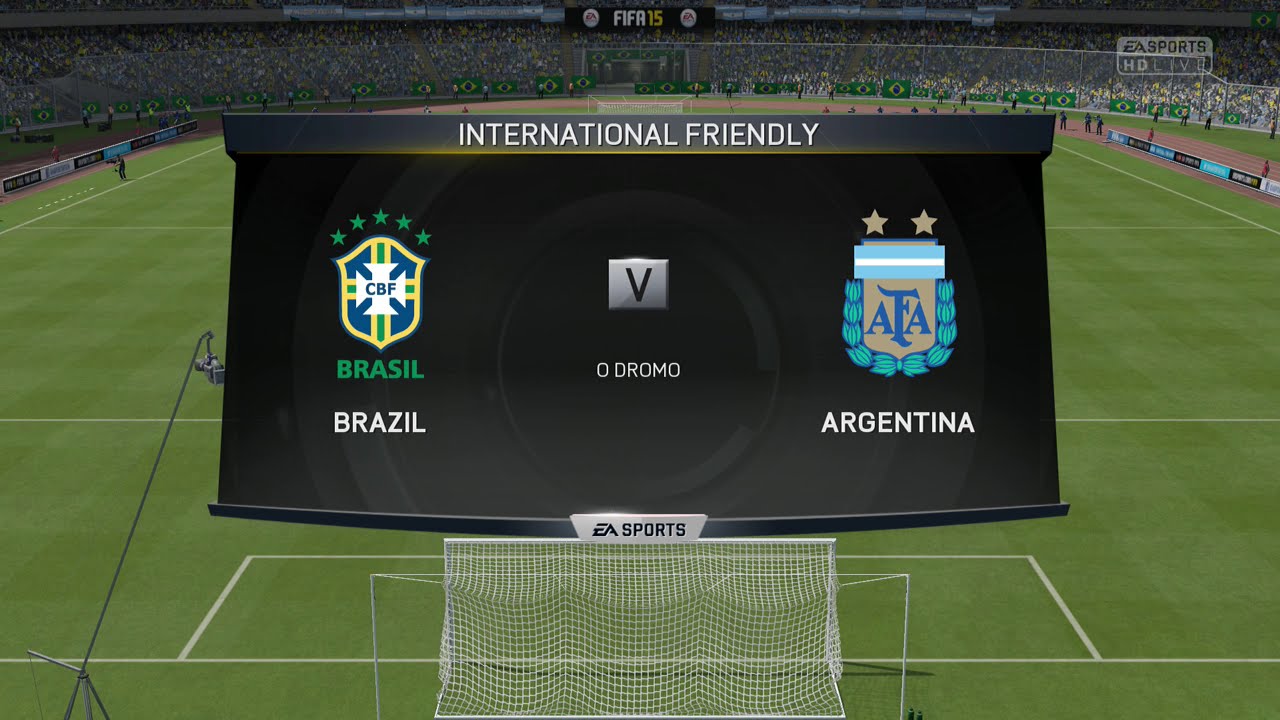 Fifa 15 - Brazil vs Argentina