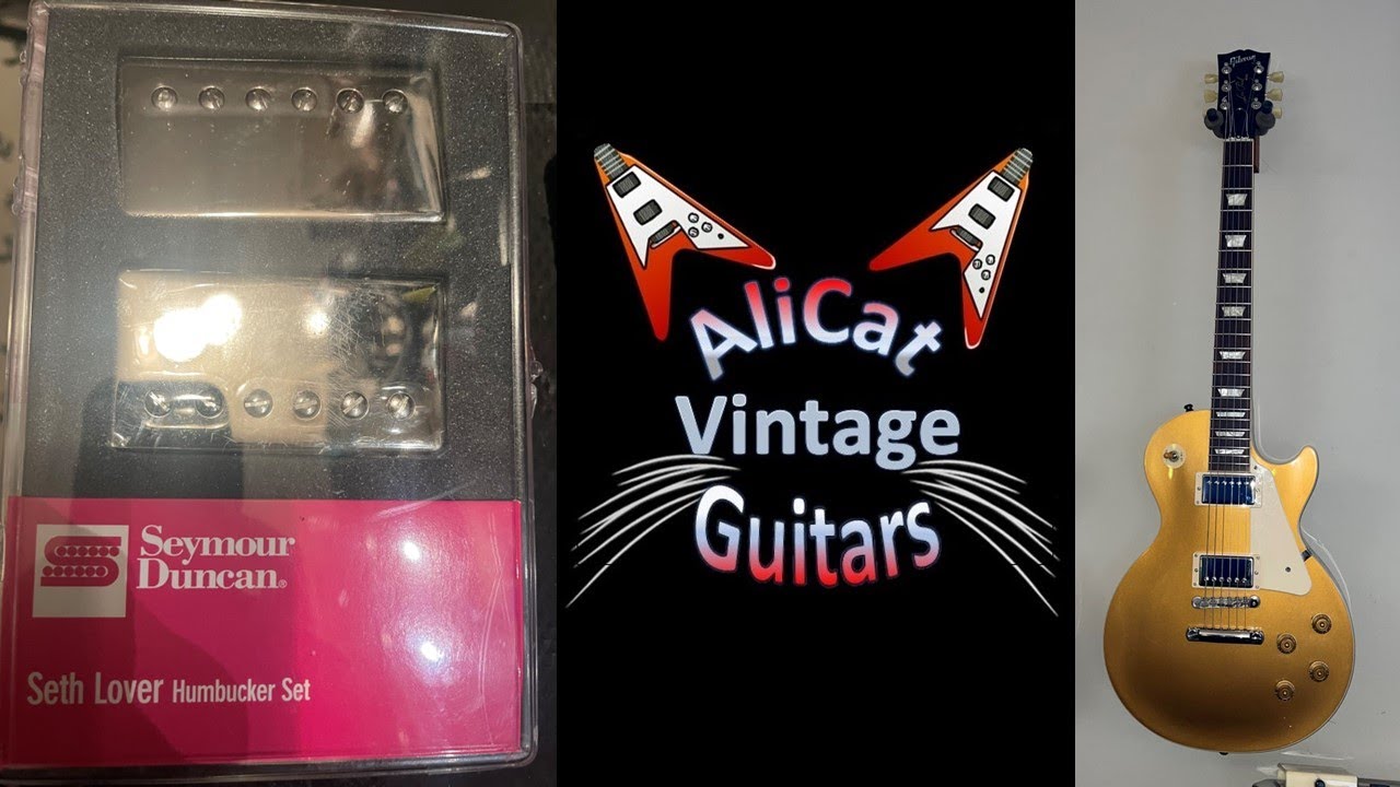 Seymour Duncan Seth Lovers vs Burstbucker 1 & 2