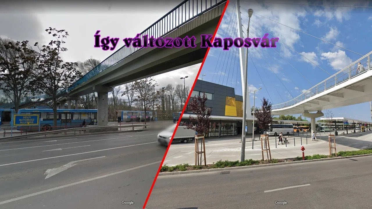 Így változott Kaposvár 2011 vs. 2021