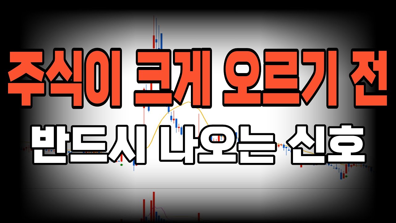 아무도 알려주지 않았던 '대시세 가기 전 나오는 차트 패턴', 고수들은 여기서 알아봅니다