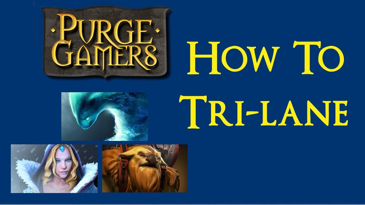 Dota 2: Purge учит играть в три линии