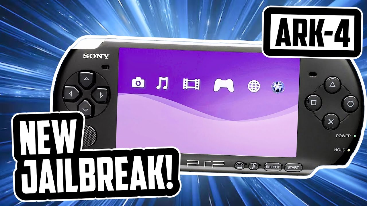 НОВИНКА! Сделайте джейлбрейк PSP с помощью Ark 4 — ПК не нужен!