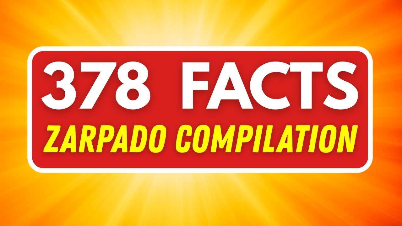 378 MIND-BLOWING FACTS About the World | Ultimate Zarpado Compilation