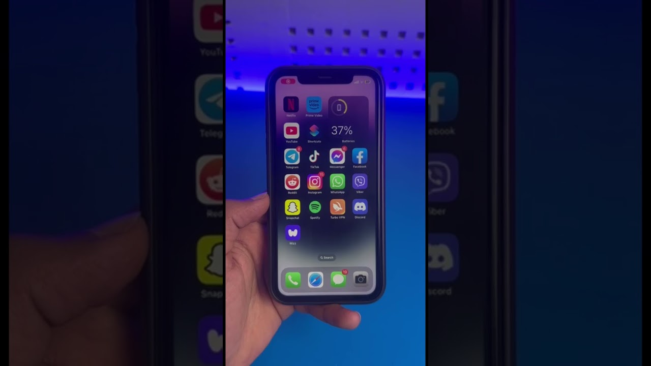 Пауза записи экрана на iPhone #iphone #iphonetricks #iphonetips #ios16 #screenrecorder #ios