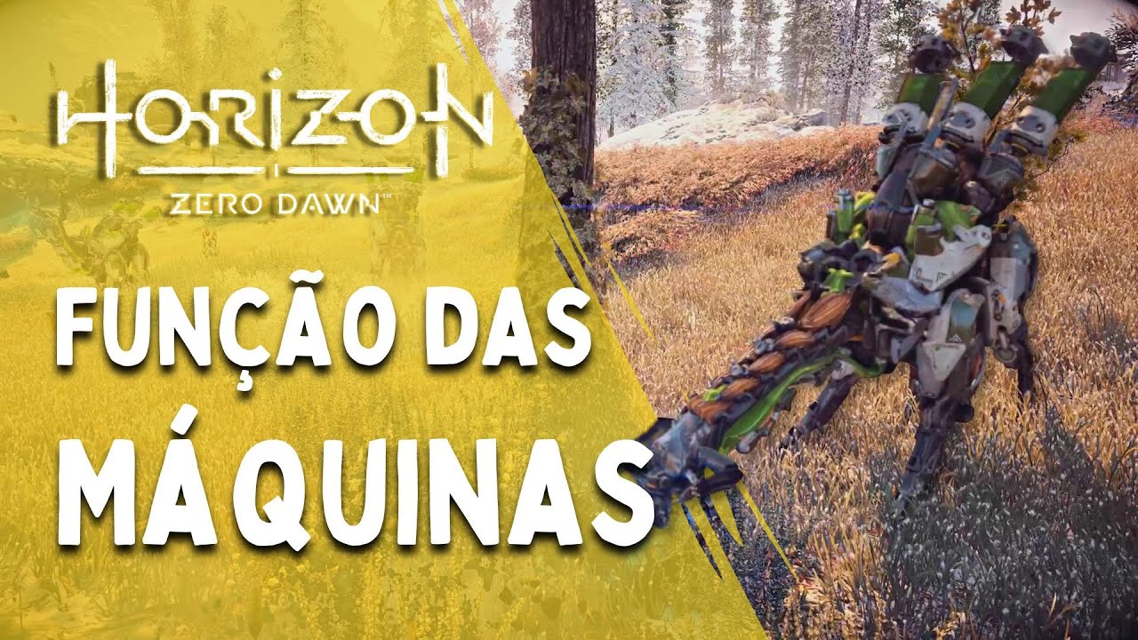 A Função das Máquinas de Horizon Zero Dawn