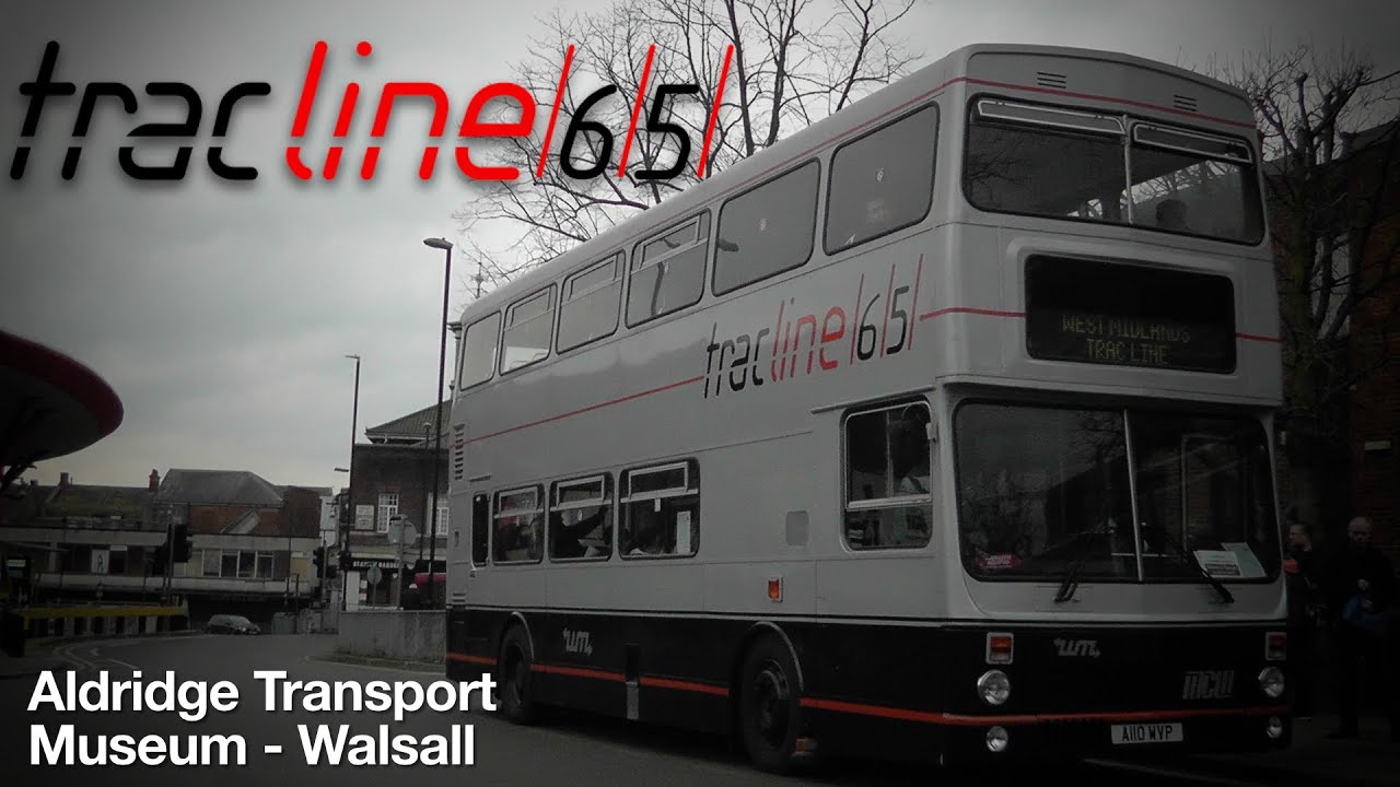 Preserved WMPTE 8110 (A110 WVP) Tracline 65 | MCW Metrobus MK2 Voith | Aldridge - Walsall