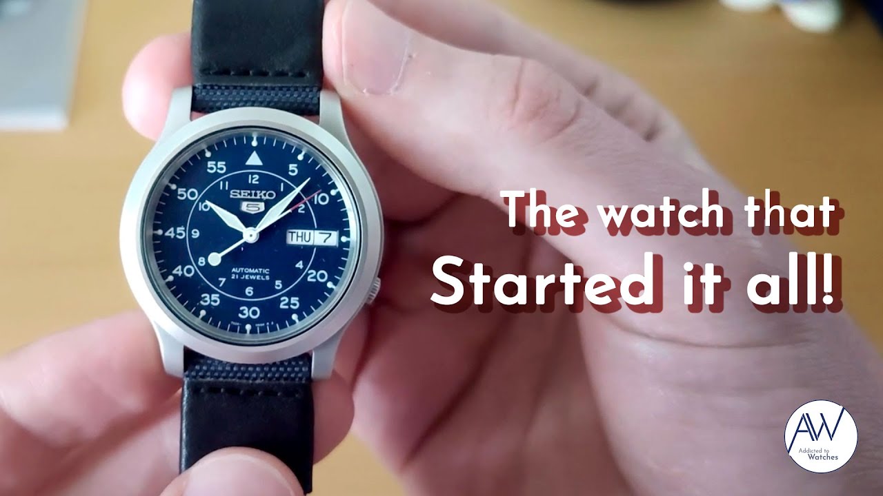 The watch that started it all! | Seiko 5 Snk807