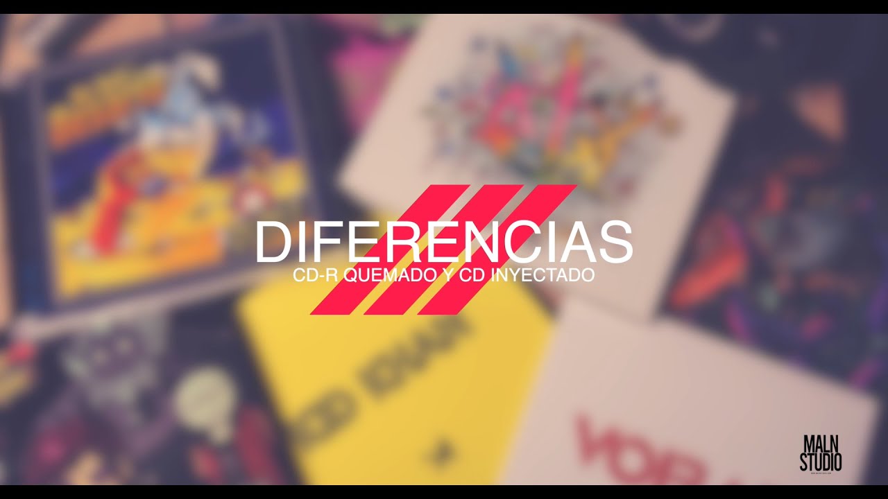 Diferencias Maquilas CD-r y CD inyectado - MALN STUDIO