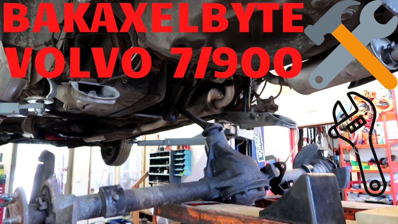 Byte av bakaxel Volvo 7/900