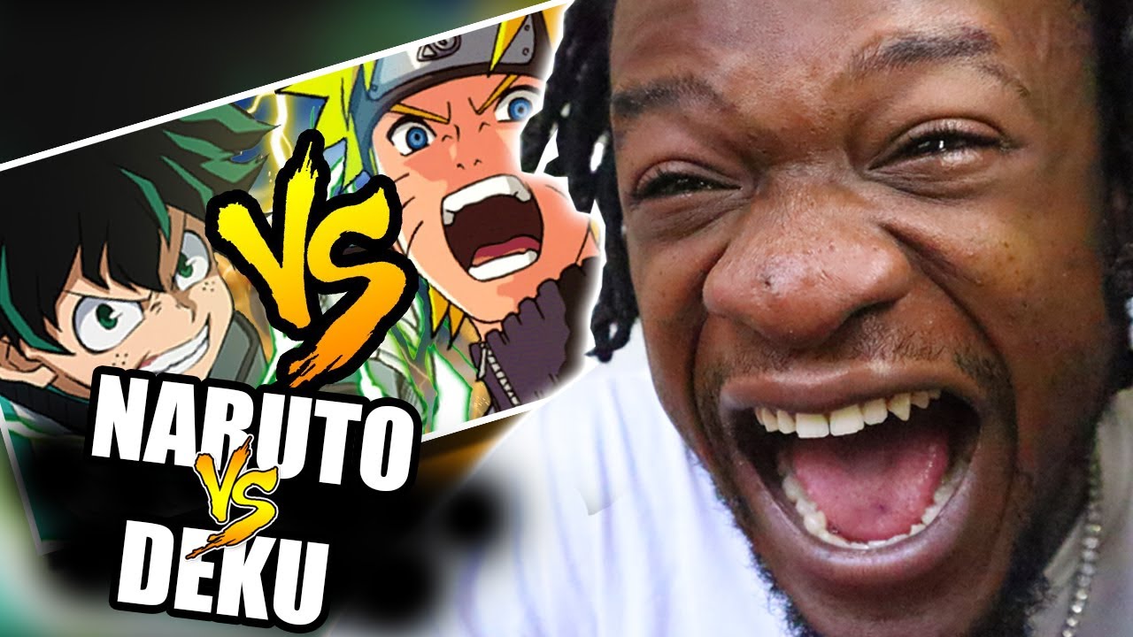 DEKU VS NARUTO RAP BATTLE | RUSTAGE ft None Like Joshua (REACTION)