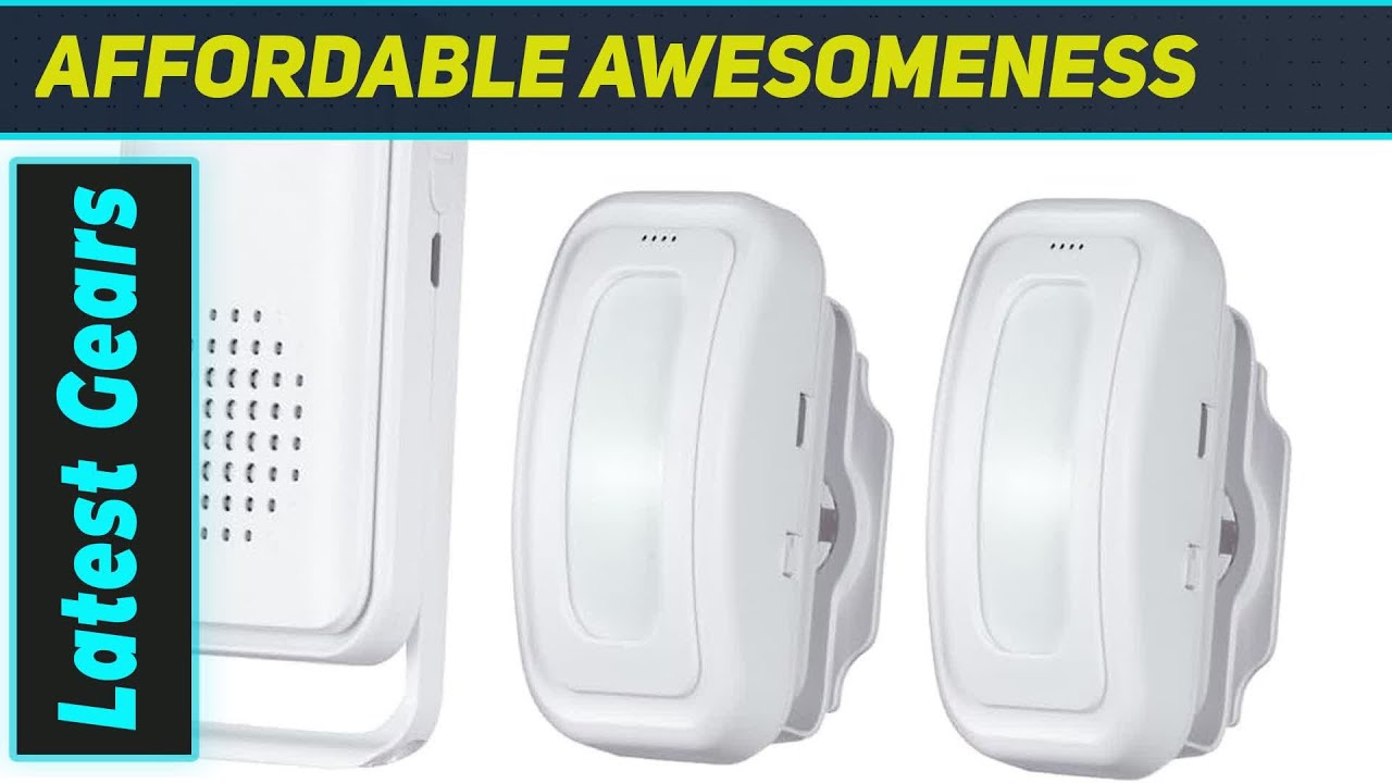 Best Motion Sensor Doorbell? ENEGG Wireless Door Chime Alert System