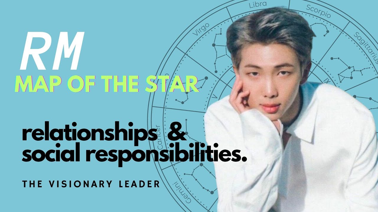 RM (남준) 💫Astrology reading: A birth chart analysis 🪐
