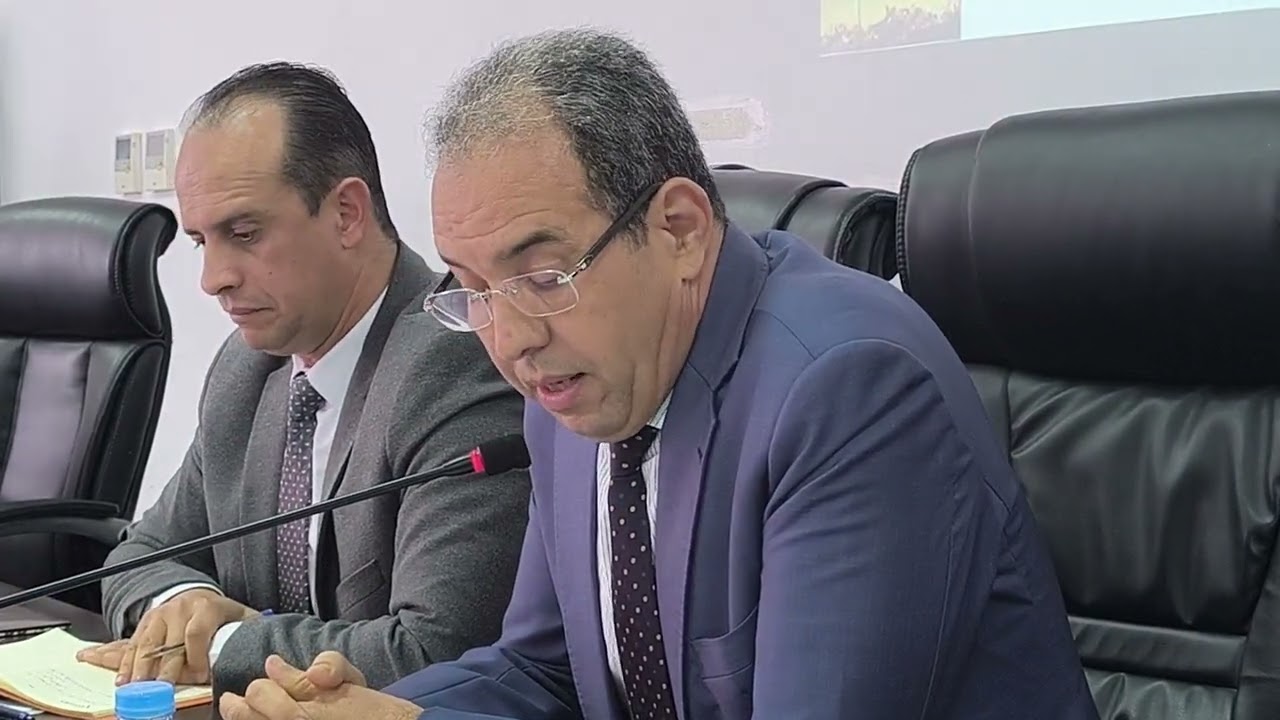 ملخص عرض المدير الجهوي  للغرف الفلاحية الدار البيضاء سطات وتفاصيل الأمطار  الاخير في الجهة 