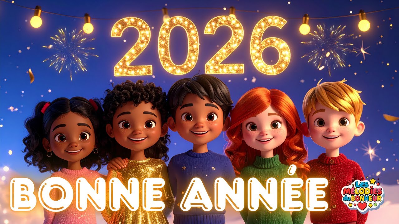 Compilation Nouvel An enfants 🎆 Chansons pour apprendre à compter en musique !