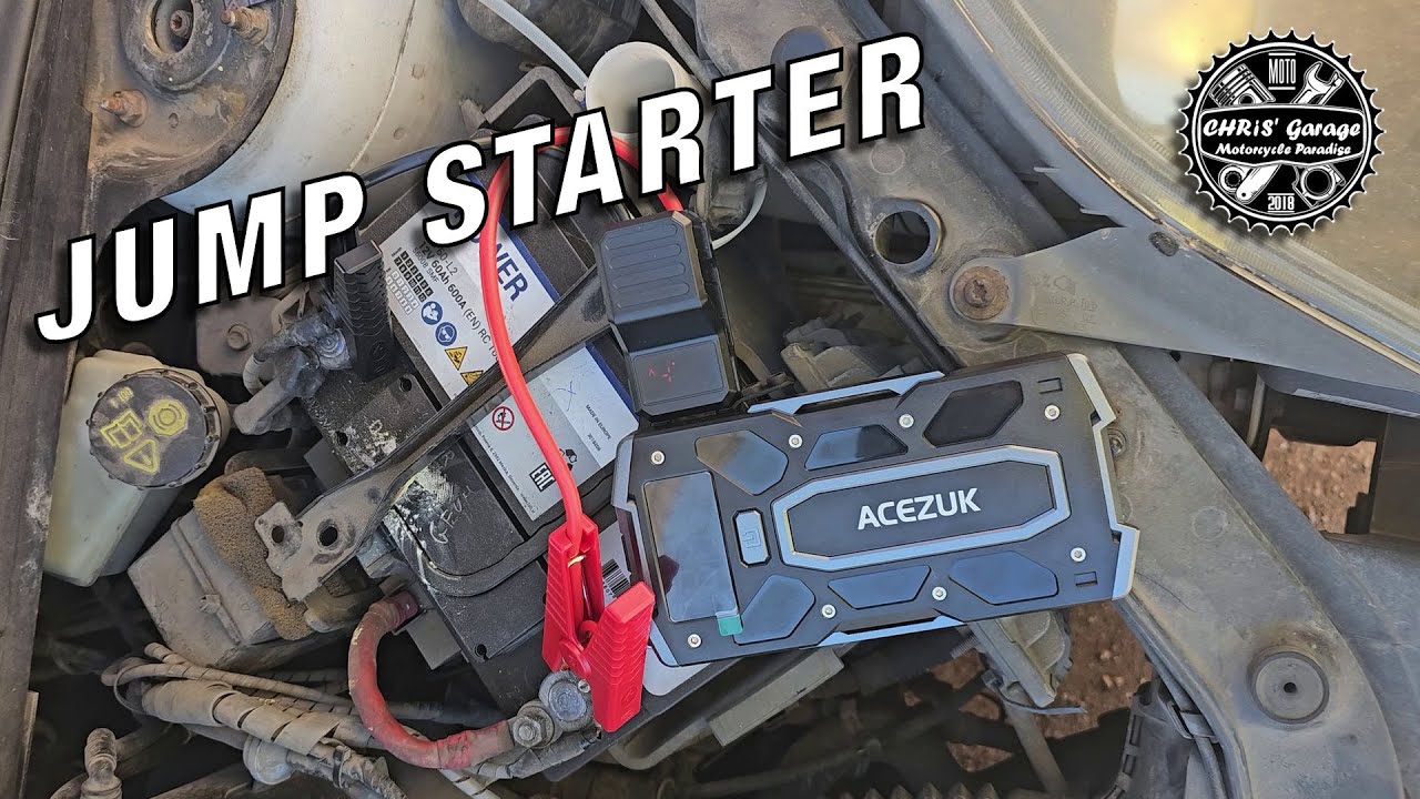 Jump Starter ACEZUK 5000A 🚗 | Test e Recensione Avviatore di Emergenza Economico